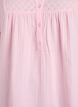 Tunique en mousseline de coton avec broderie anglaise, Rose, Packshot image number 2