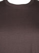 Basic katoenen T-shirt met ronde hals, Bruin, Packshot image number 2