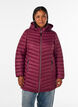Veste l&eacute;g&egrave;re avec des poches et une capuche d&eacute;tachable, Bordeaux, Model image number 0