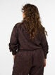 Chemise &agrave; motif cachemire ton sur ton, Marron, Model image number 2