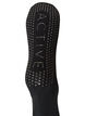 Lot de 2 paires de chaussettes pour reformer avec grips antid&eacute;rapants, Noir, Packshot image number 2