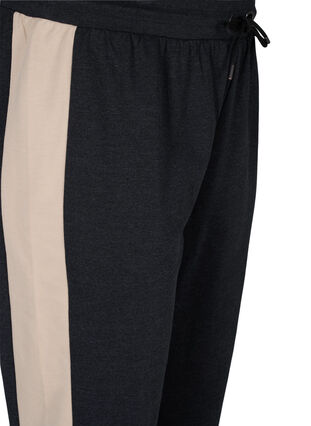 Pantalon de survêtement avec bandes latérales, DGM/Rose, Packshot image number 2