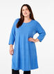 Robe avec manches 3/4 et motif rayé, Princess Blue Mel., Model image number 0