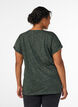 T-shirt d'entra&icirc;nement ample &agrave; manches courtes, Vert Kaki, Model image number 2