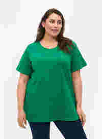 FLASH - T-shirt met ronde hals, Jolly Green, Model