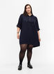 Tuniek van viscose met capuchon, Navy Blazer, Model image number 2