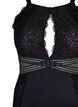Bodystocking met kant en uitsnijdingen, Black, Packshot image number 2