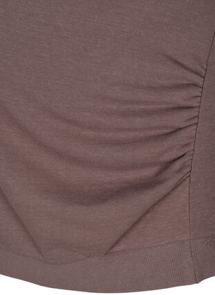 Pull de grossesse avec bords côtelés, Iron, Packshot image number 3