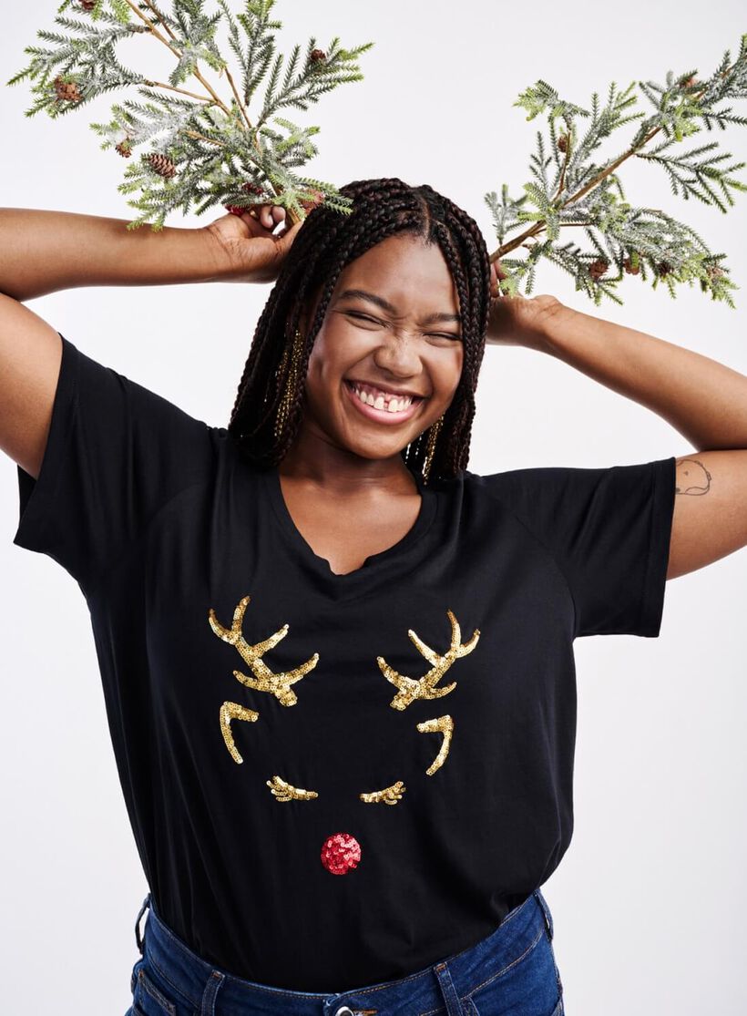T-shirt de Noël, , Model