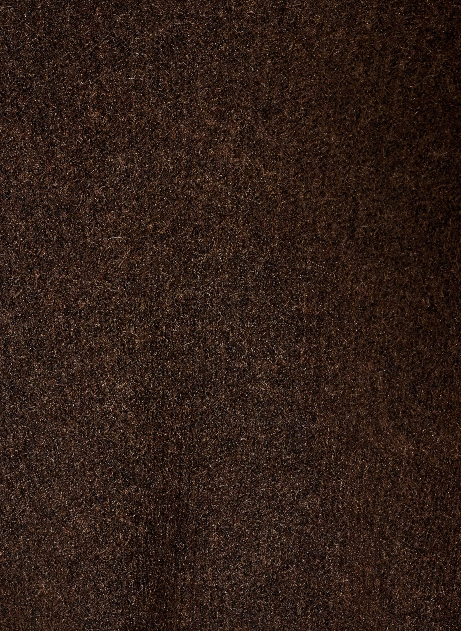 ZizziBlouse en maille avec col en V et manches raglan, Marron, Packshot image number 2