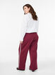 Broek met zijstrepen, Rood, Model image number 1