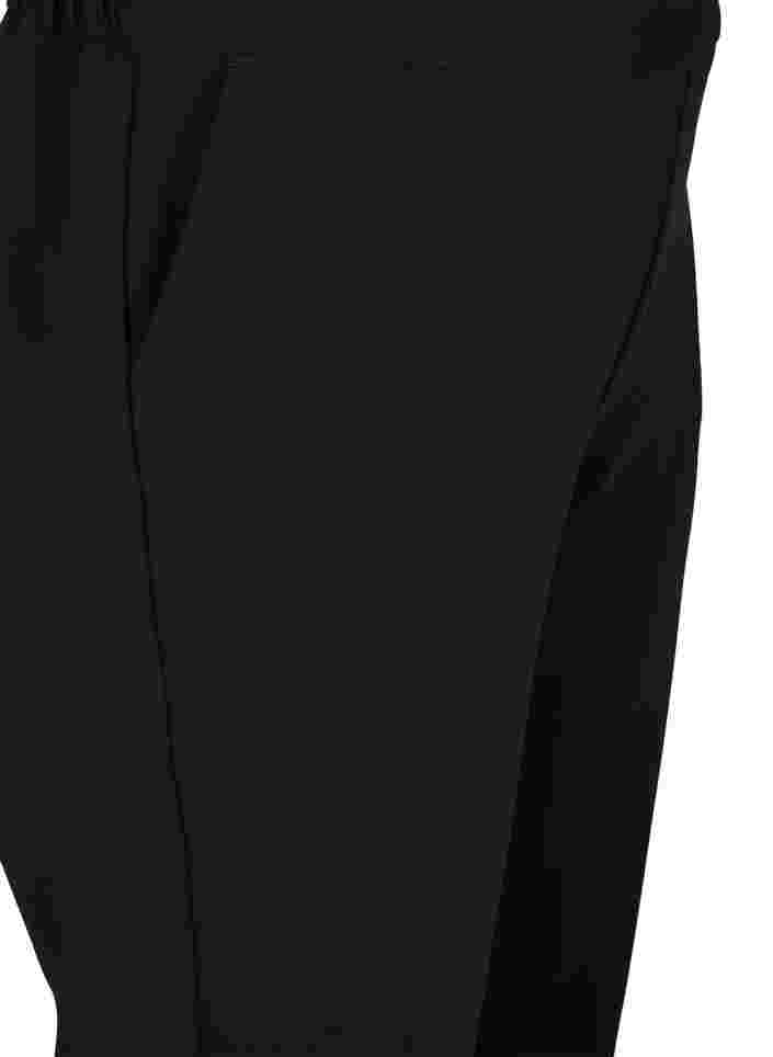 Pantalon large avec poches, Black, Packshot image number 2