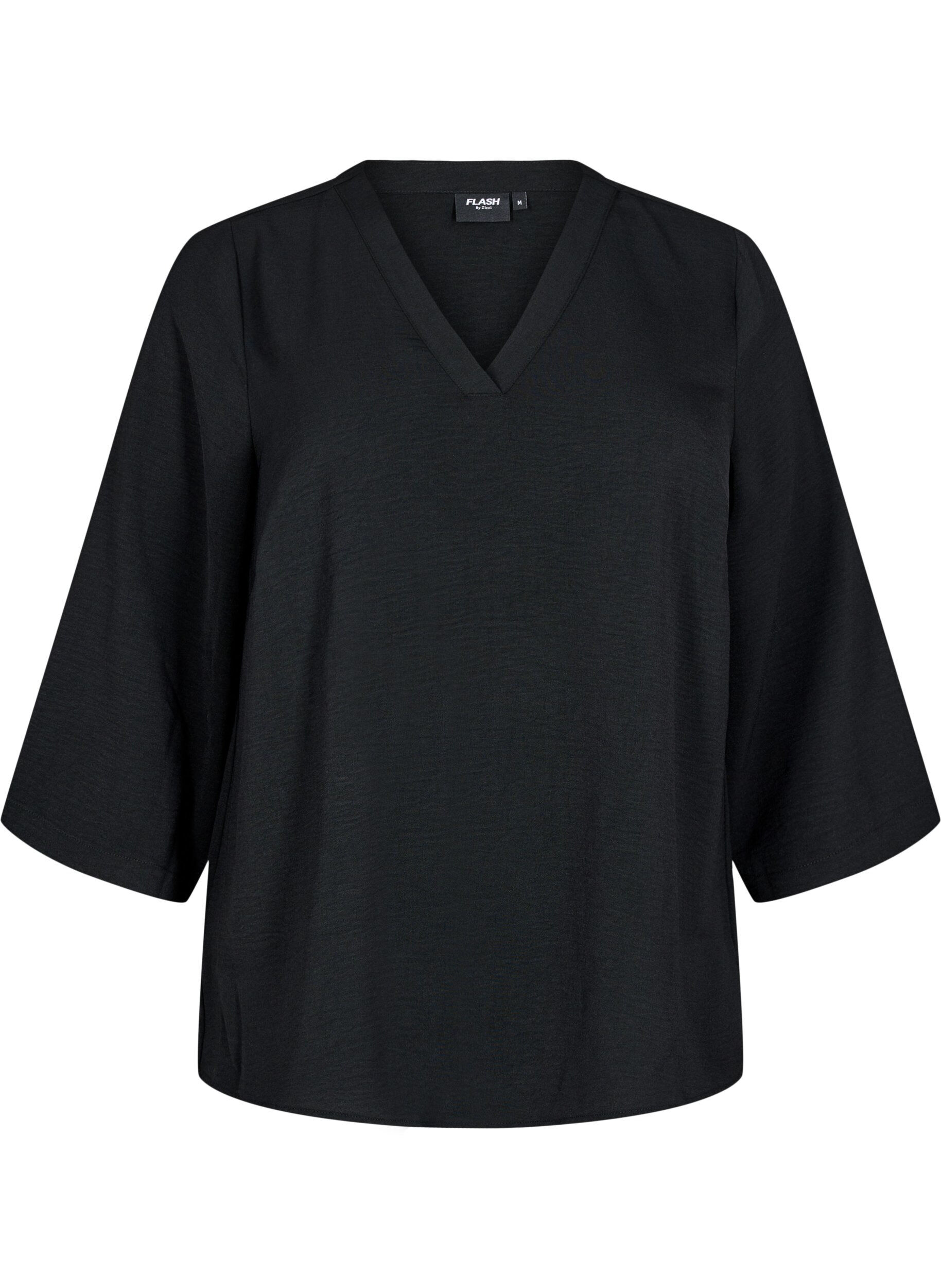 FLASH - Blouse met 3/4 mouwen