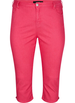 Pantalon moulant avec fermeture à éclair, Pink, Packshot image number 0