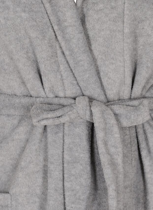 Peignoirs avec capuche et poches, Grey, Packshot image number 2