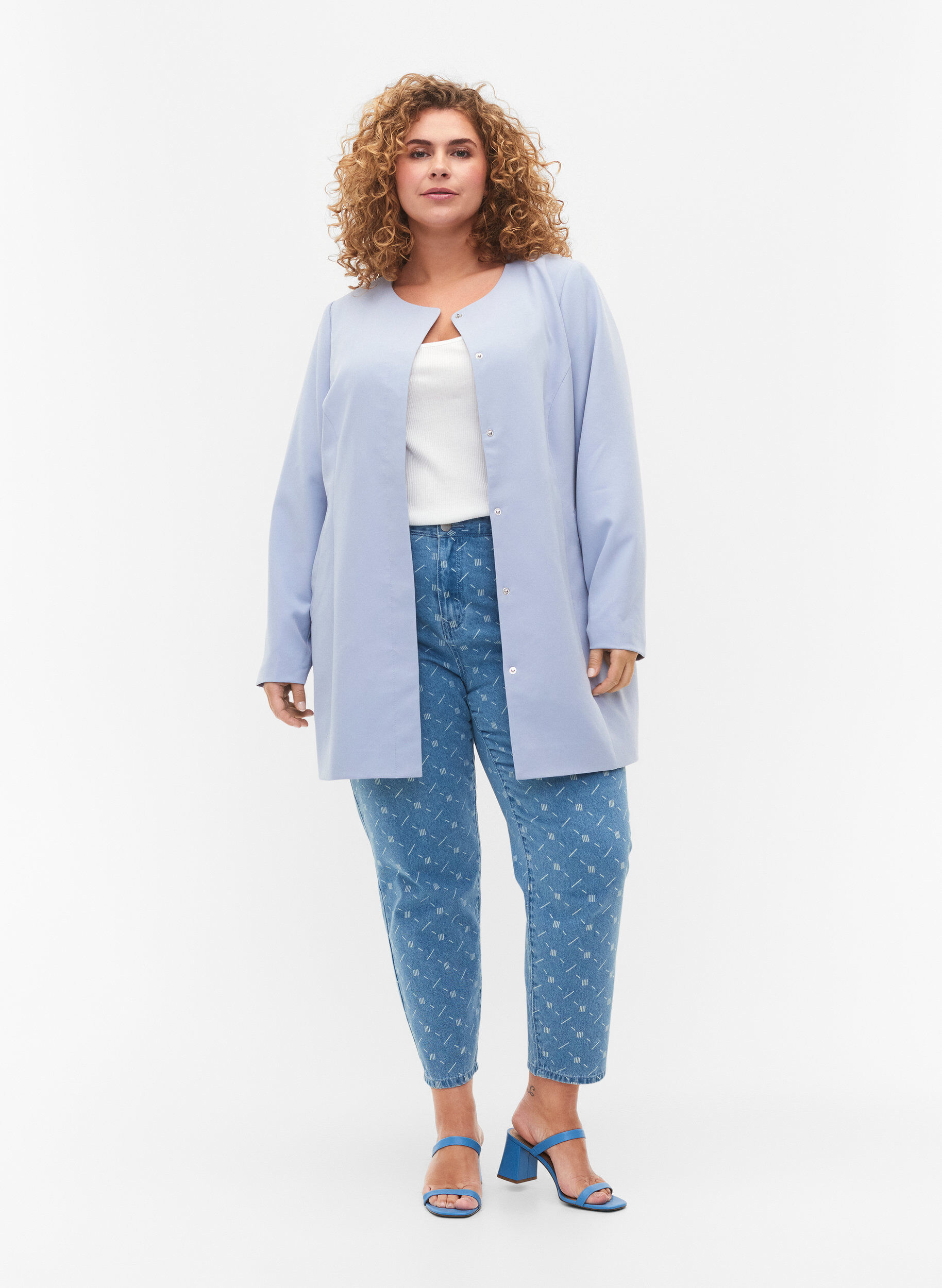 ZizziLicht klassiek lentejack, Eventide, Model image number 2