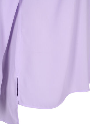 Overhemd met lange mouwen en v-hals, Purple Rose, Packshot image number 3