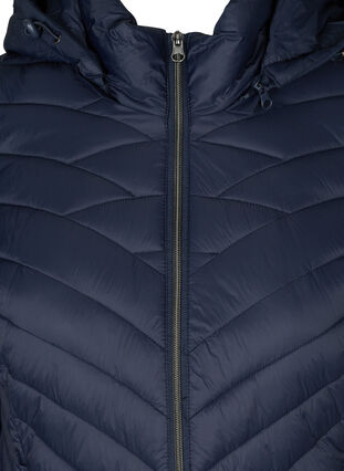 Korte gewatteerde lichte jas, Night Sky, Packshot image number 2