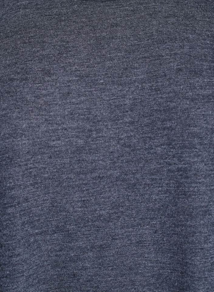 FLASH – Jersey blouse met 3/4 mouwen, Grijs, Packshot image number 2