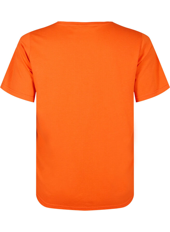 FLASH - T-shirt avec motif, Orange.com, Packshot image number 1