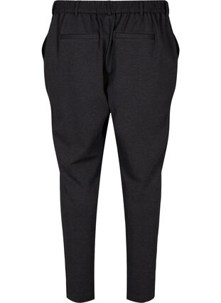 Pantalon court avec poches et  cordon de serrage réglable, Dark Grey Melange, Packshot image number 1