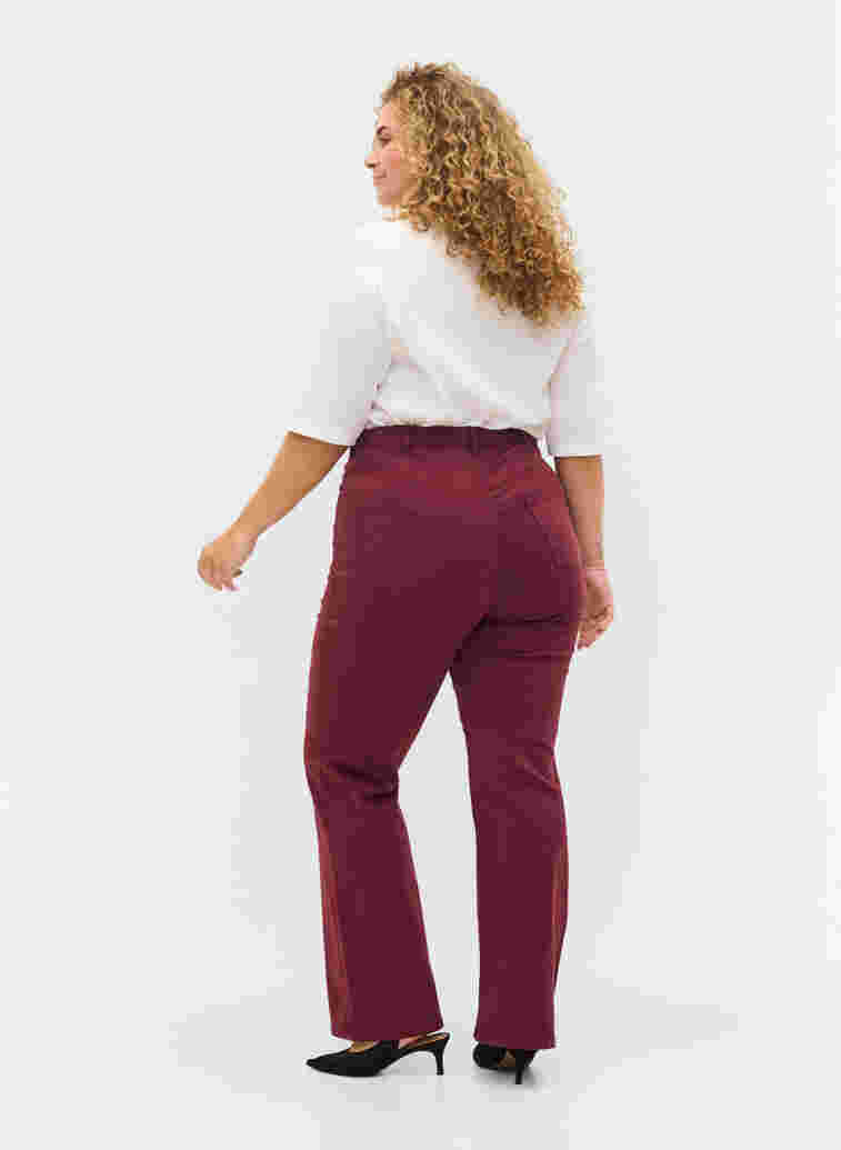 Flared jeans met extra hoge taille, Port Royale, Model