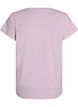 Losvallend trainings-T-shirt met V-hals, Paars, Packshot image number 1