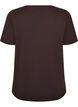 T-shirt met print, Bruin, Packshot image number 1