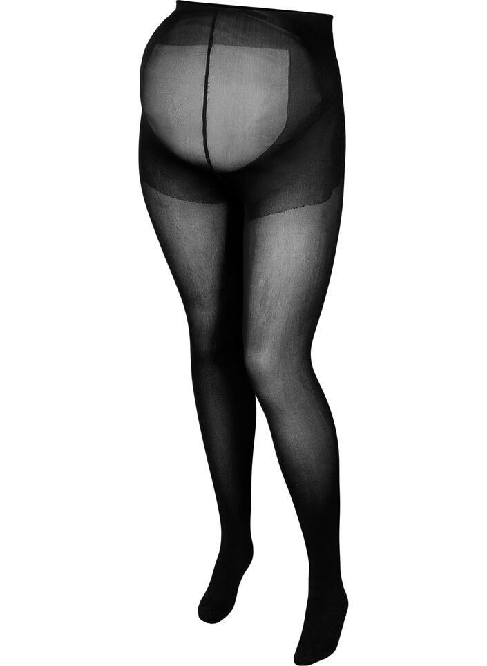  Collant de grossesse de 100 deniers, Noir, Packshot image number 0