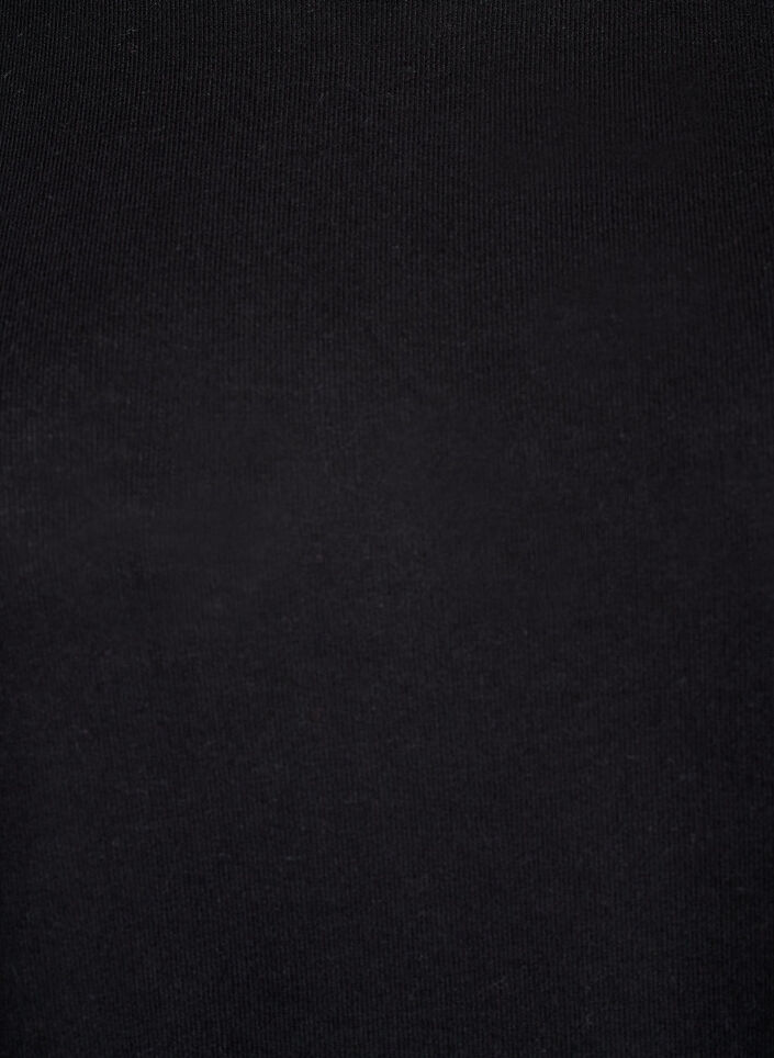 Blouse en jersey avec manches 3/4, Noir, Packshot image number 2