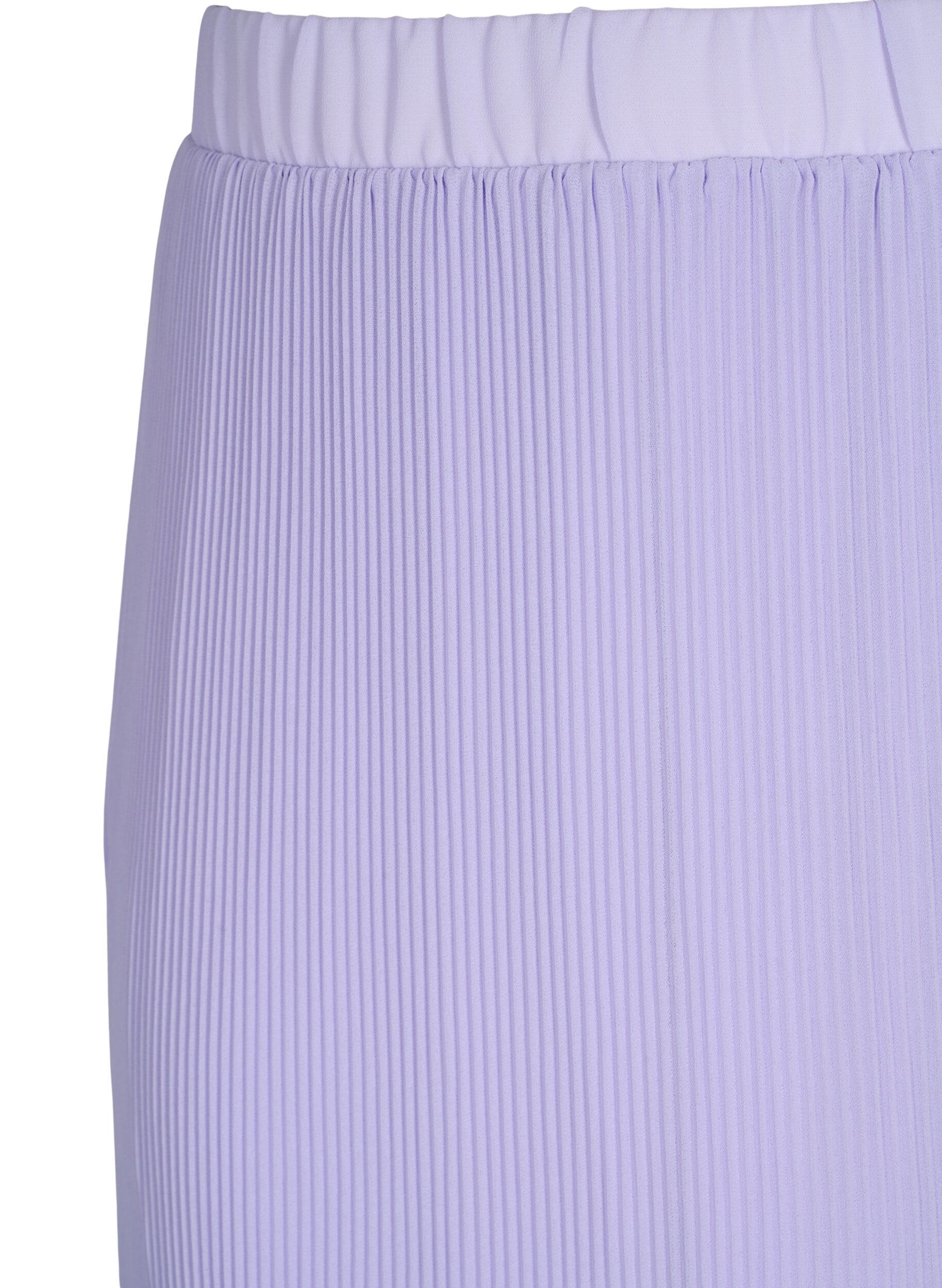 ZizziGeplooide midi rok, Lavender SOLID, Packshot image number 2