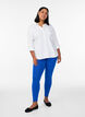 Basisleggings met extra lengte, Blauw, Model image number 1