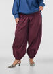 Ballonbroek met zakken en een elastische tailleband, Rood, Model image number 2