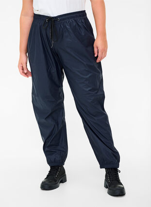 Pantalon de pluie avec coutures étanches, Night Sky, Model image number 2
