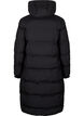 Manteau d'hiver long et matelass&eacute; avec capuche, Noir, Packshot image number 1