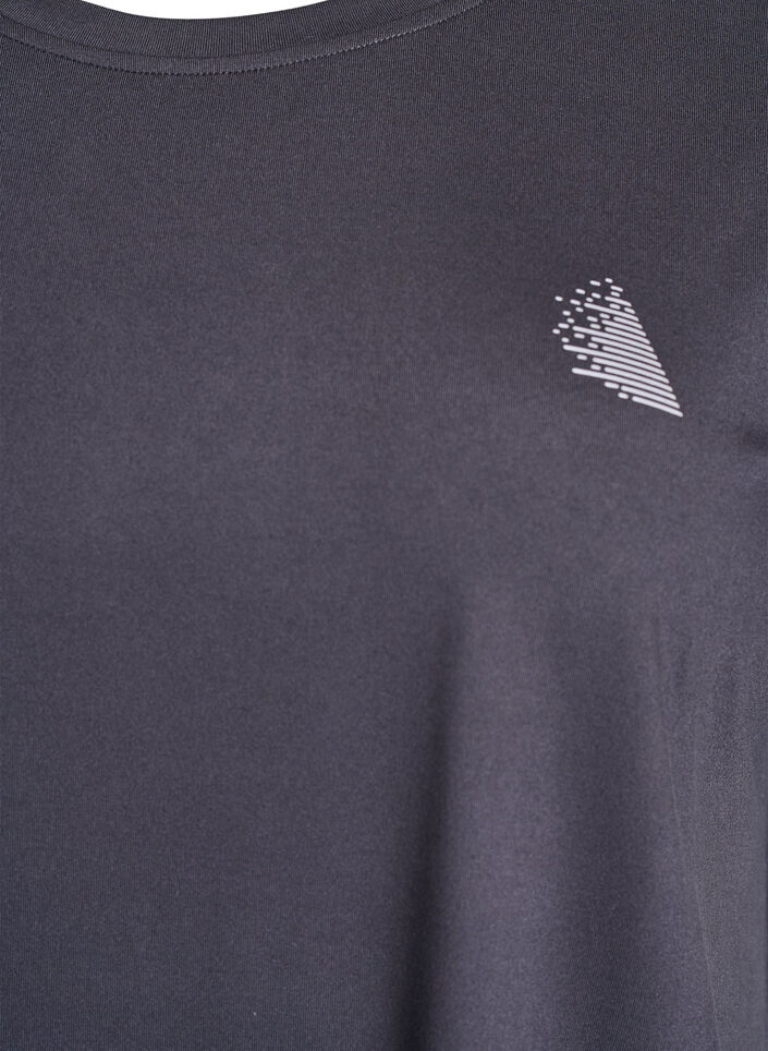 Effen gekleurd trainingsshirt, Grijs, Packshot image number 2