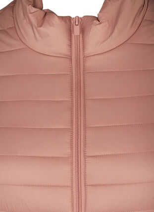 Korte gewatteerde jas met ritssluiting, Burlwood, Packshot image number 2