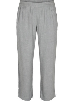 Pantalon classique avec poches, Grey Melange, Packshot image number 0