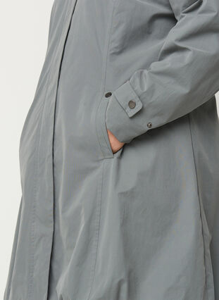 Veste avec poches et capuche, Balsam Green, Model image number 2
