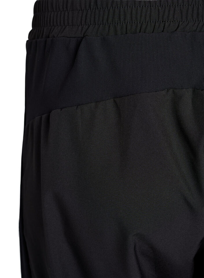 Lichte trainingsbroek met zakken, Zwart, Packshot image number 3