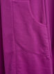 Robe en jersey à manches courtes et poches, Violet, Packshot image number 3