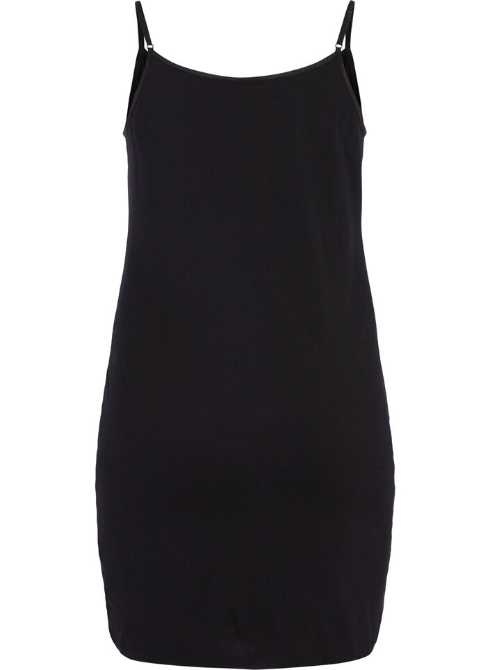  D&eacute;bardeur long basique en coton, Noir, Packshot image number 1