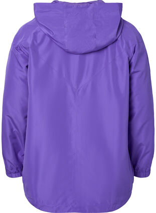 Korte jas met capuchon en verstelbare onderkant, Purple Opulence, Packshot image number 1