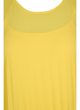 Robe évasée avec des manches 3/4, Primrose Yellow, Packshot image number 2