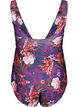 Maillot de bain à imprimé floral, Purple Flower, Packshot image number 1
