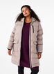 Doudoune avec capuche et poches, Beige, Model image number 0