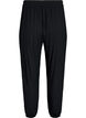 Pantalon ballon taille haute en jersey, Noir, Packshot image number 1