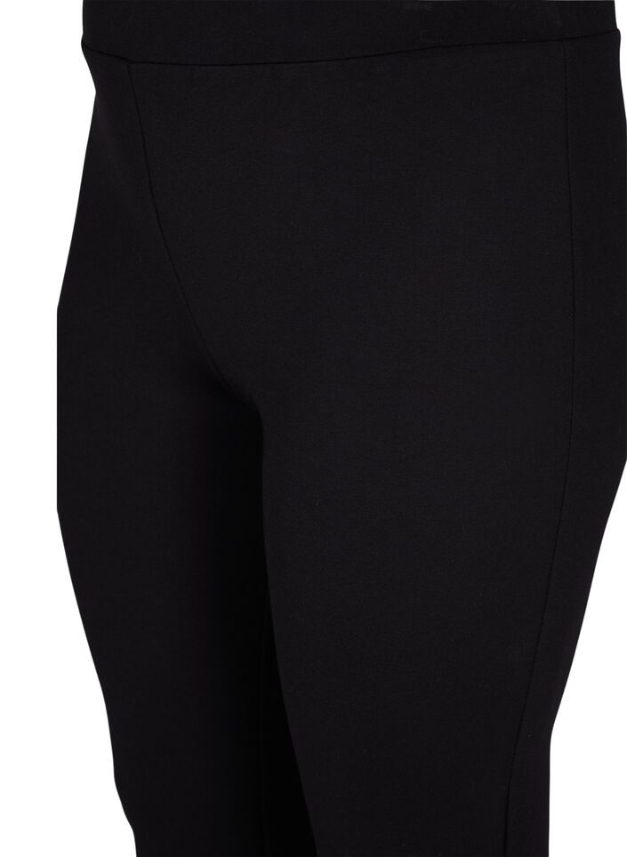 Leggings à fermeture Éclair, Black, Packshot image number 2