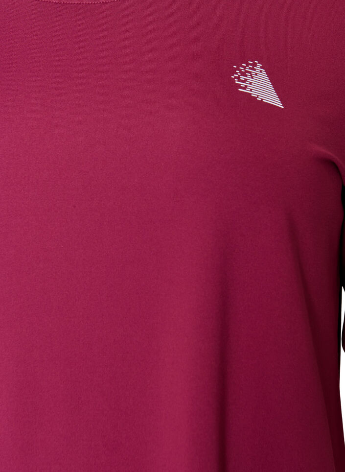 Sporttop met 3/4 mouwen, Roze, Packshot image number 2