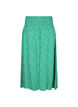 FLASH - Maxi rok in viscose met smokwerk, Groen, Packshot image number 1